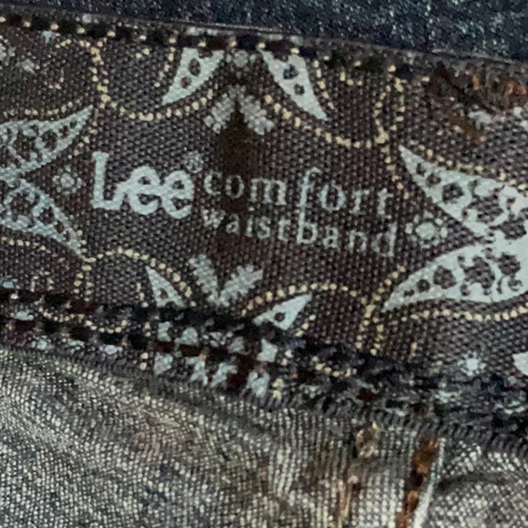 Lee Comfort Waistband Blue Jeans Size 16W - Picture 7 of 11